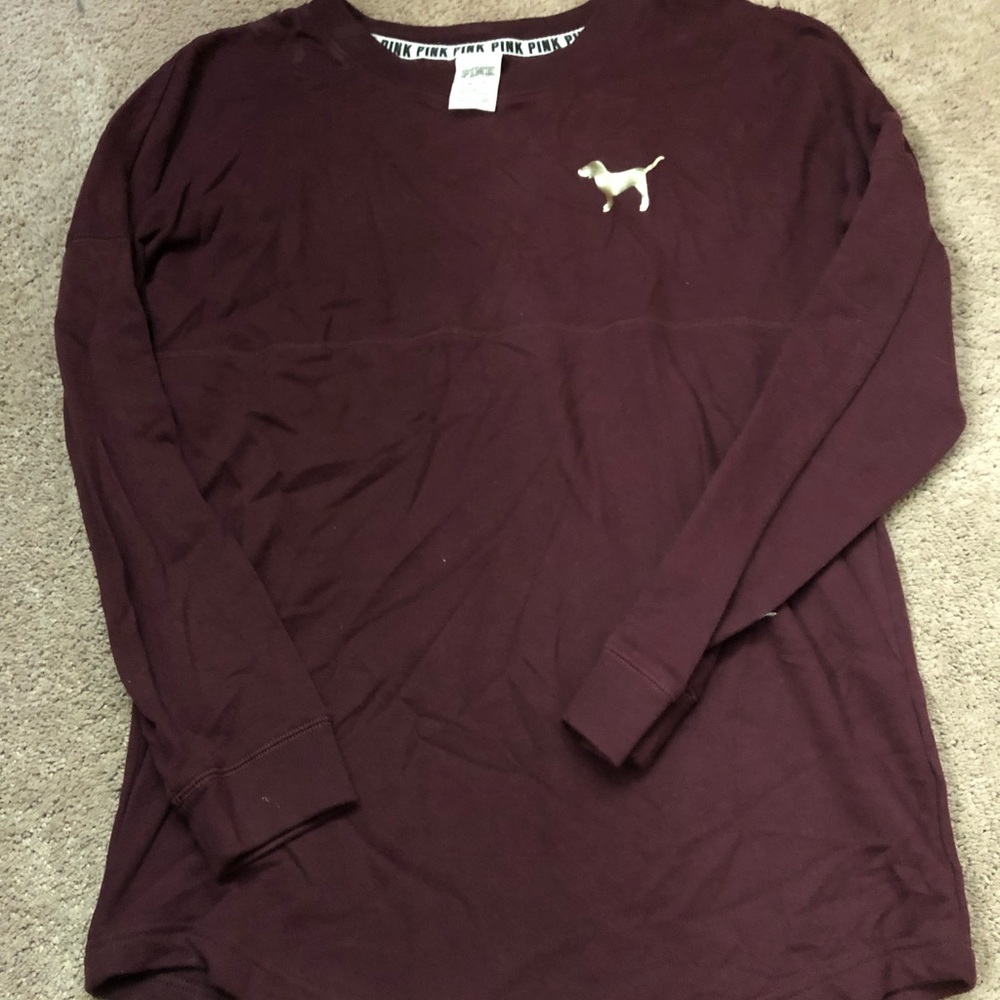 Victorias Secret Pink Long Sleeve Shirt